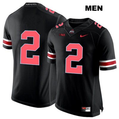 Men's NCAA Ohio State Buckeyes Chase Young #2 College Stitched No Name Authentic Nike Red Number Black Football Jersey OM20L17FA